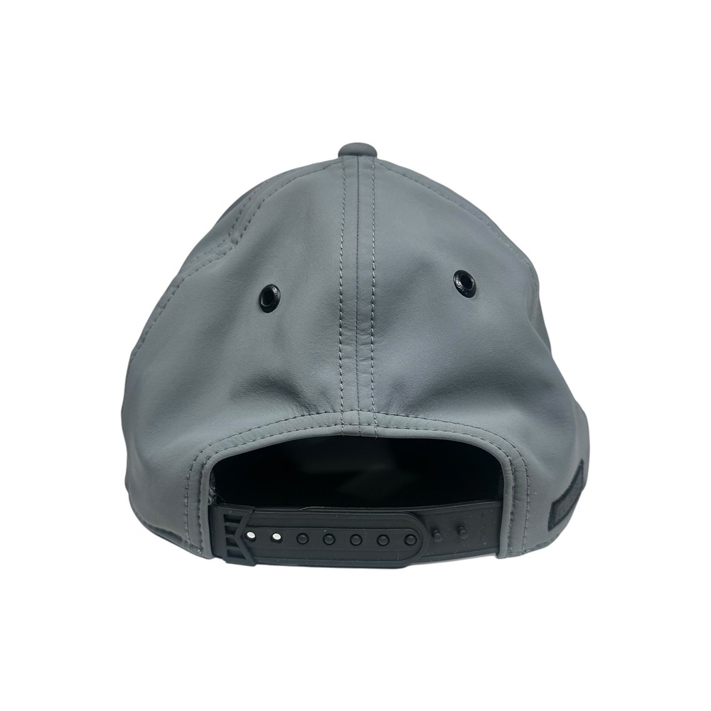 Melin Trenches Infinite Thermal Classic Snapback Hat Gray Flat Bill Water Resist - Picture 3 of 12